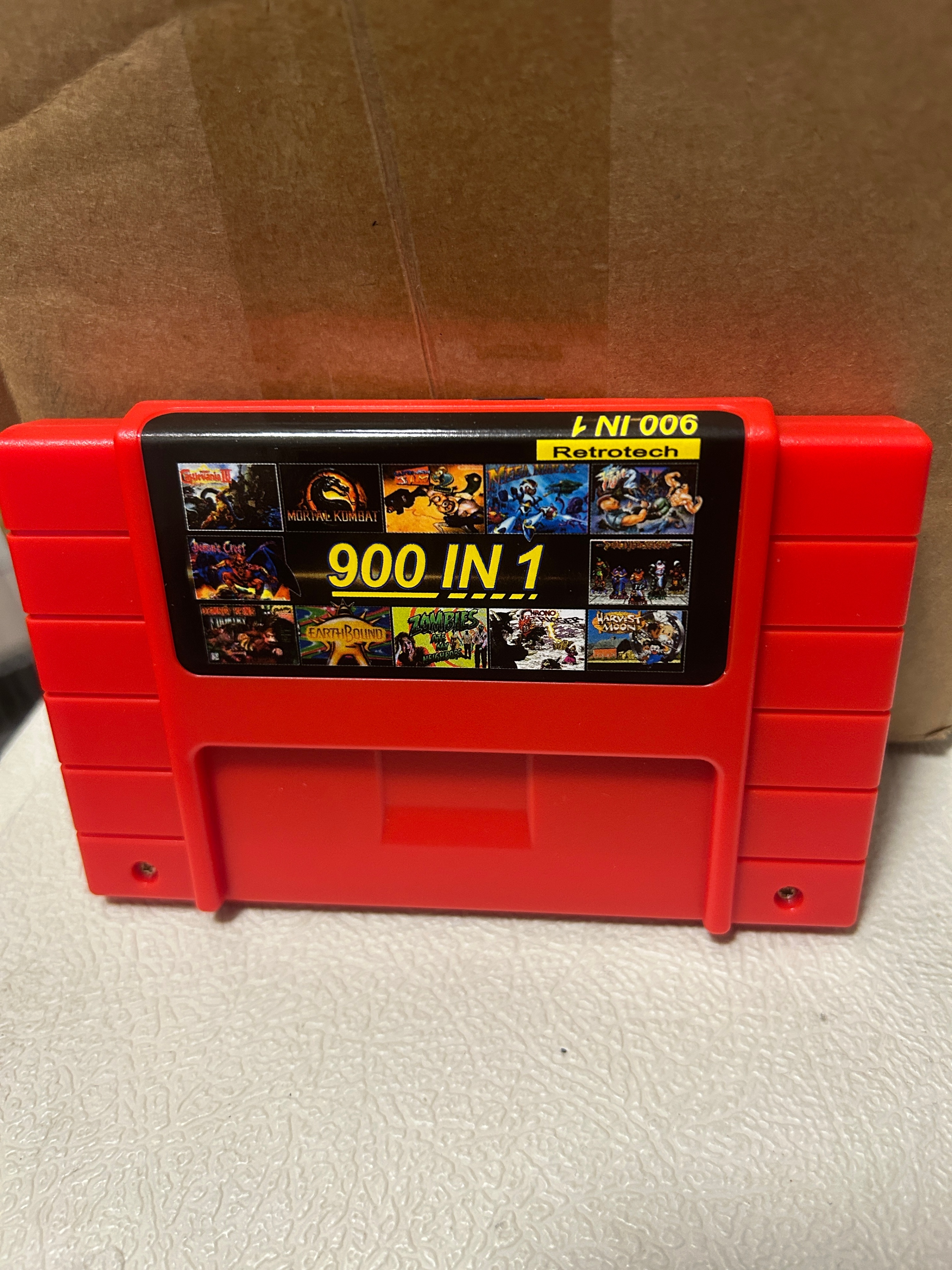 Super Nintendo 900 in 1 Multi Cart