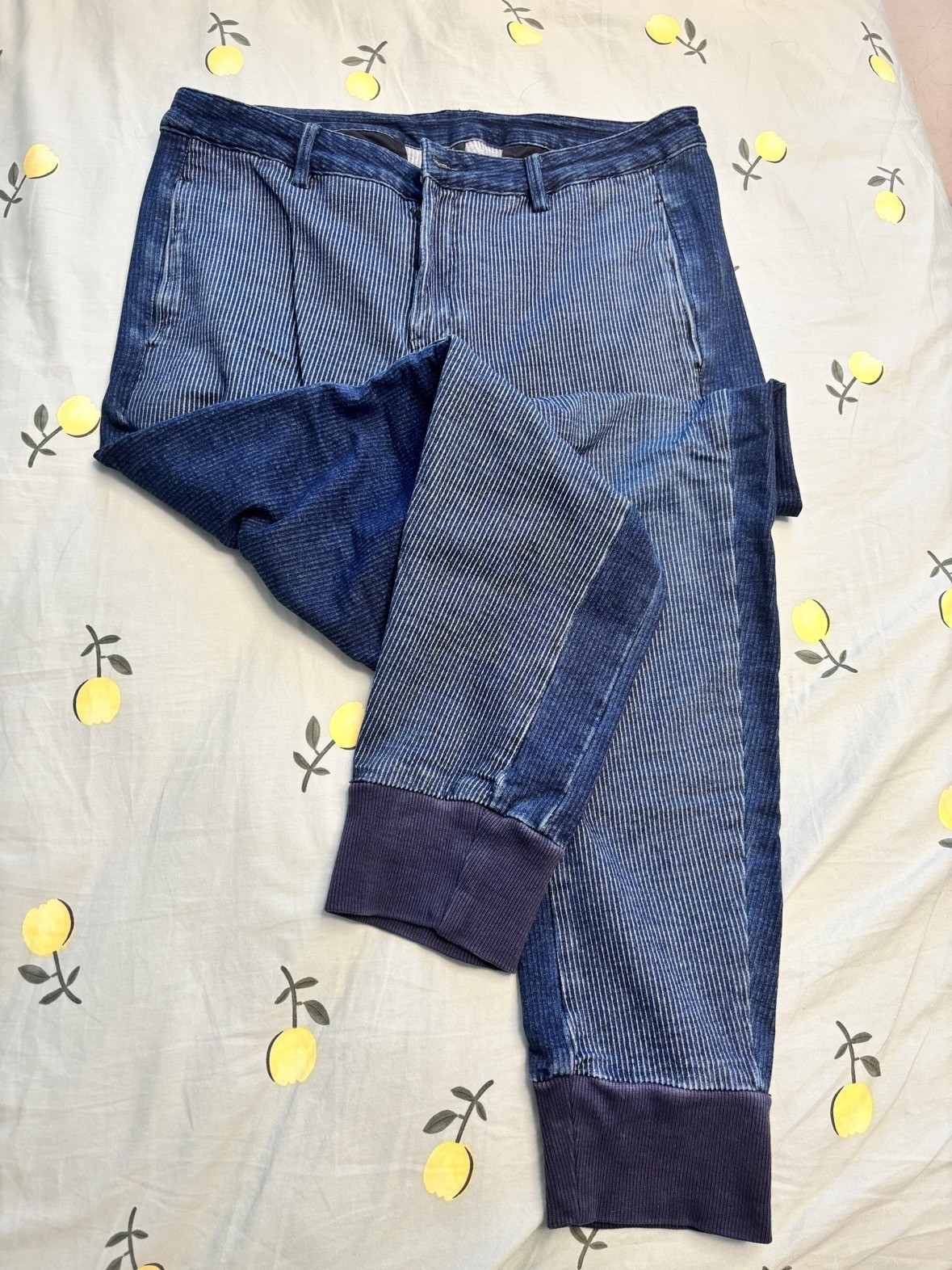 Men's denim joggers — Fairwhale, size 33, new