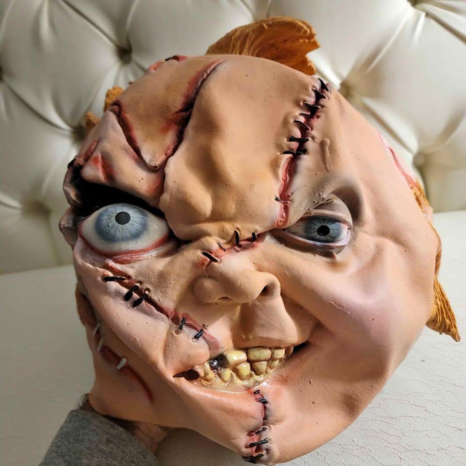 Chucky Scary Doll Mask - Mask Illusions by Rubie's #67070 -