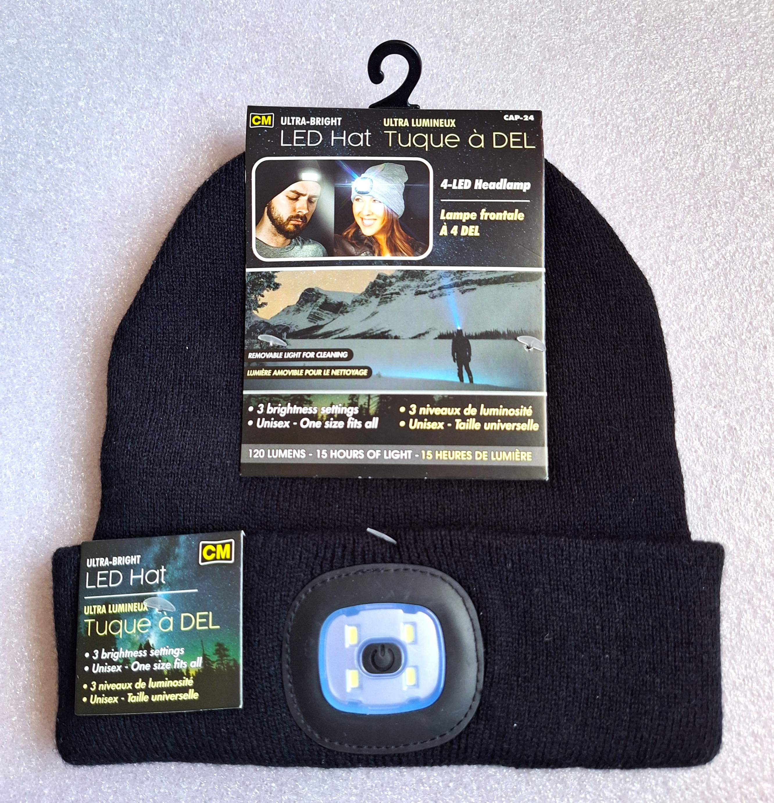 CM Ultra-Bright LED Unisex Beanie Hat - photo 2
