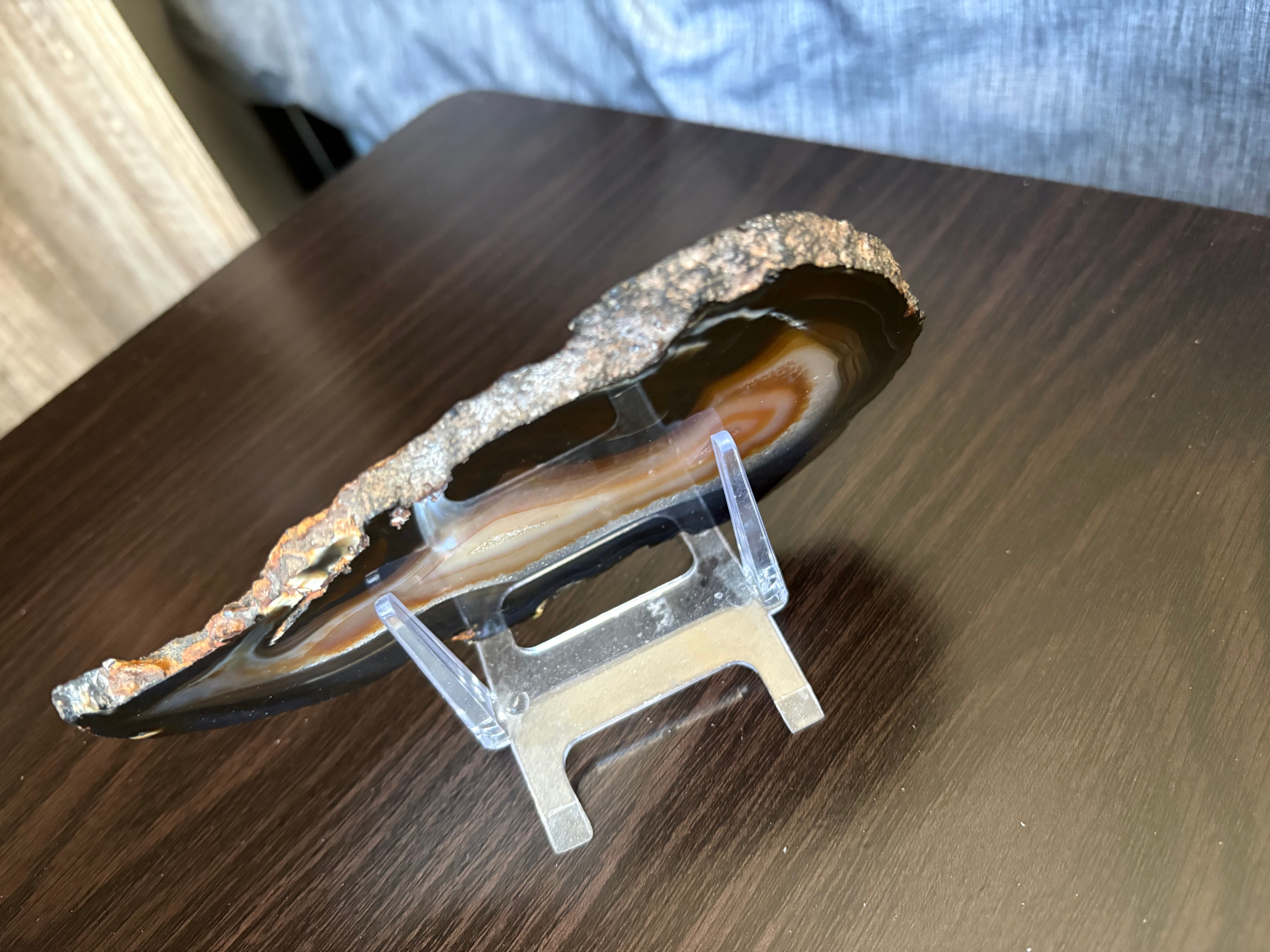Polished Natural Stone Agate Quartz Chalcedony - photo 3