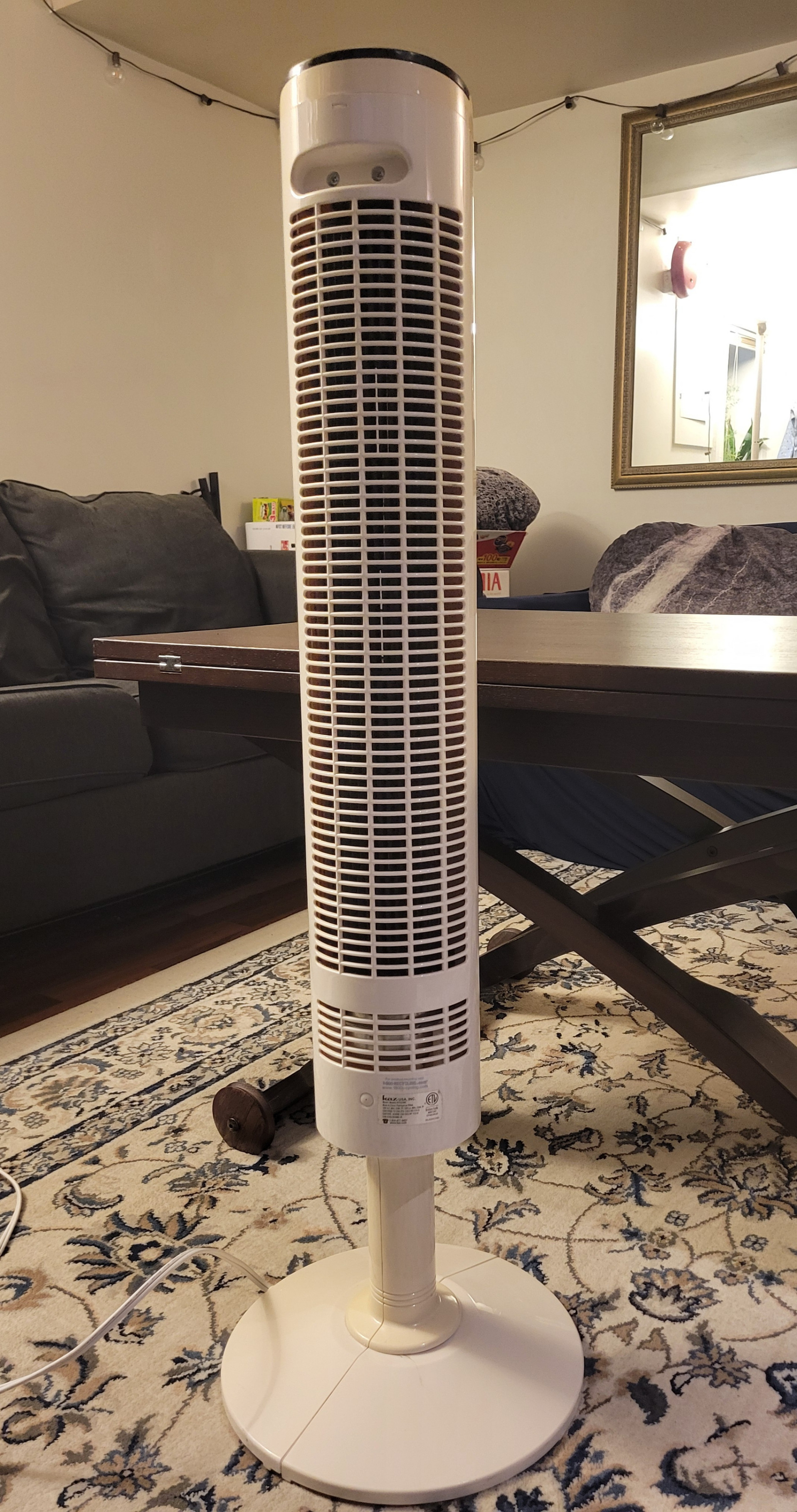 Honeywell 38" Comfort Control Tower Fan (Model HYF023WC)