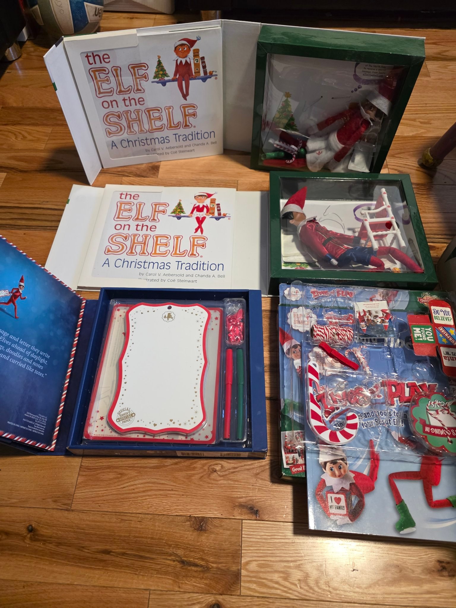 Elf on the Shelf Christmas Bundle of 4 — Used, As-Is - photo 2
