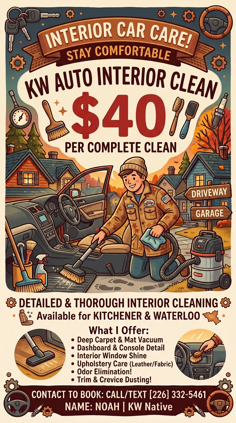 KW Auto Interior Cleaning Service