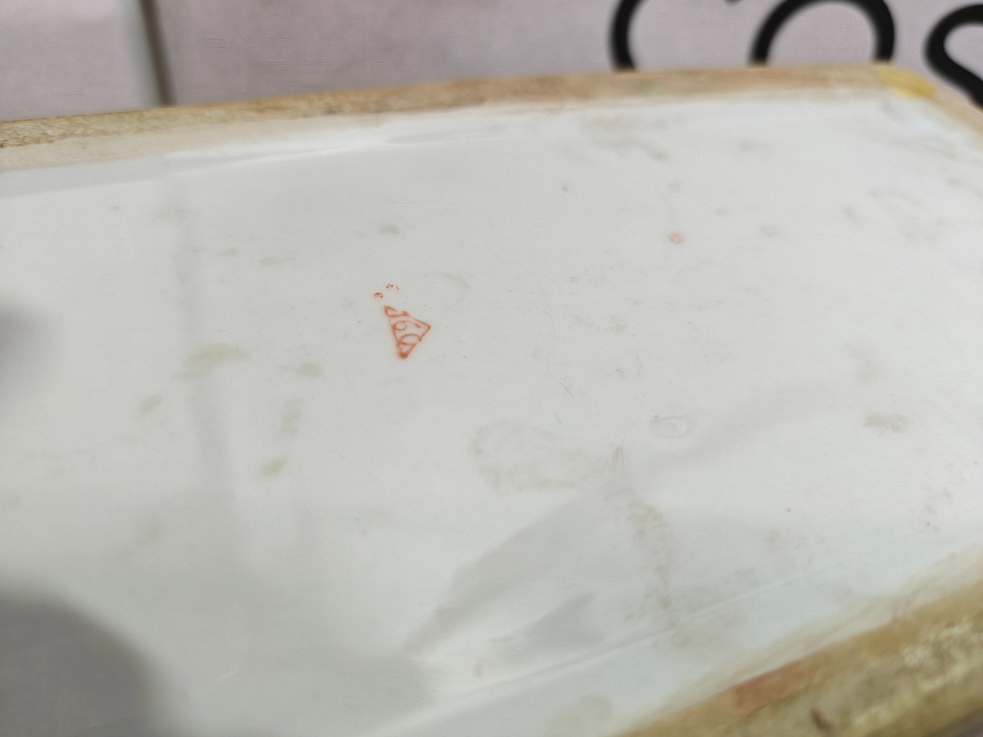 Vintage Made in Macau Ceramic Floral Trinket Box / Storage Box - photo 4