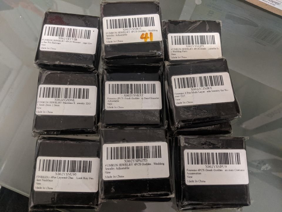 11 pcs of finrezio jewelry, mixed, $10 each, $90 for all, NEW