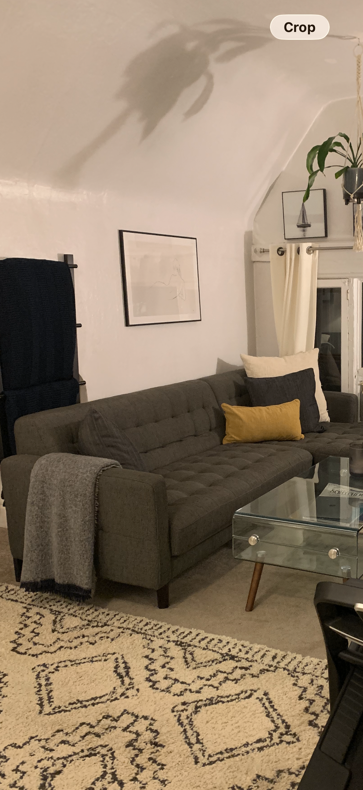 Grey sectional couch - photo 2