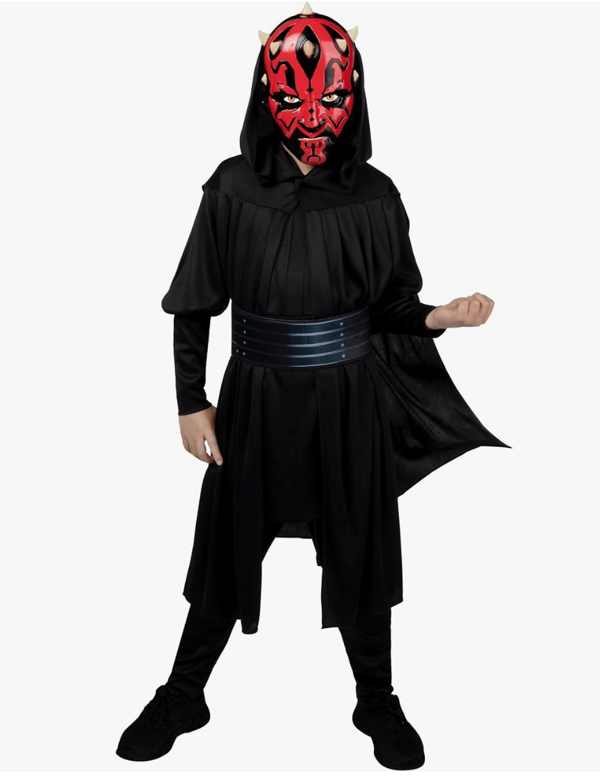 New Large Kids Darth Maul Halloween Costume - photo 2