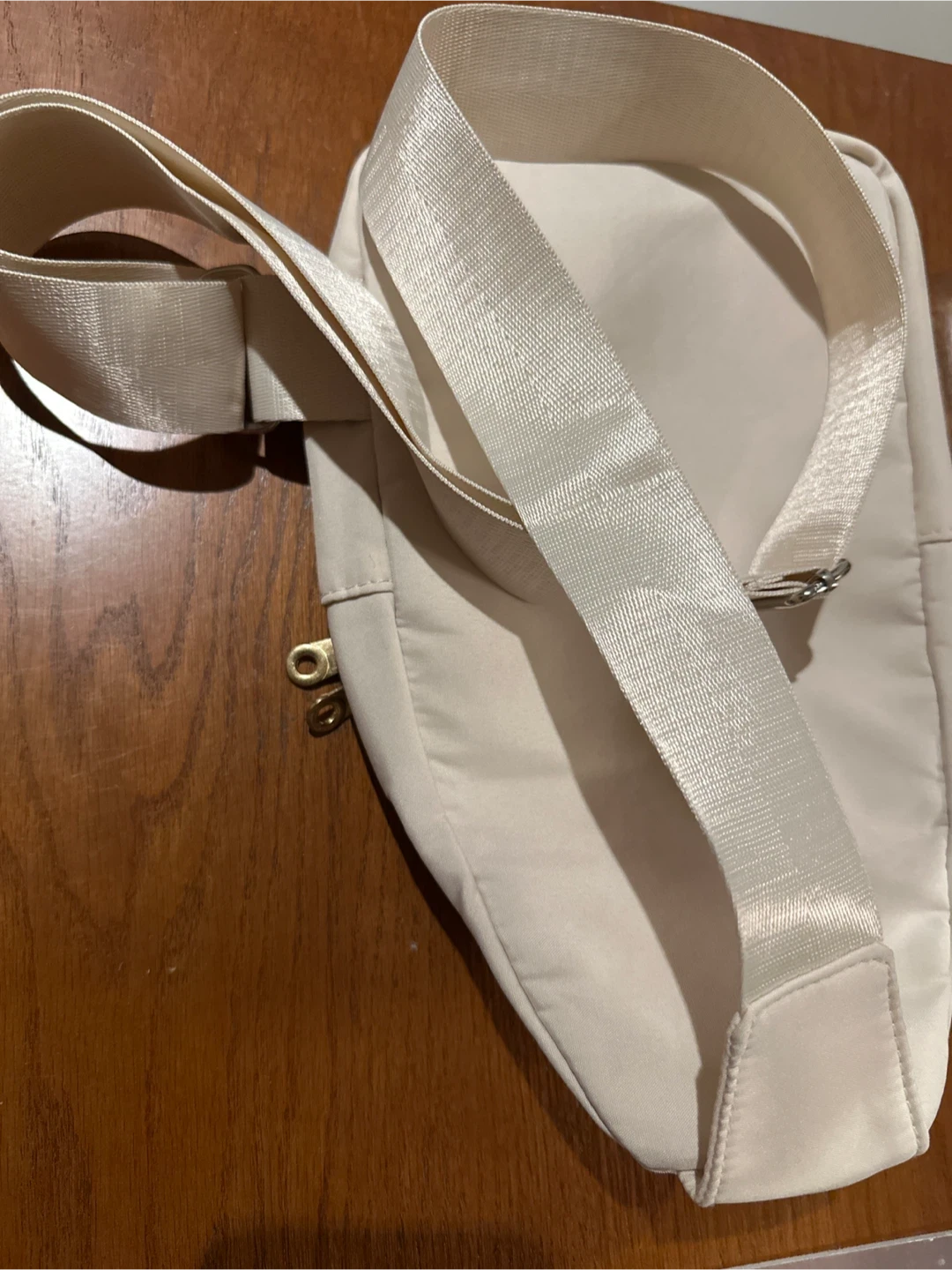 Beige Quilted Sling Bag - photo 2
