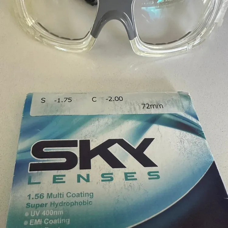 Sport prescription goggles( Anti fog and anti dust)