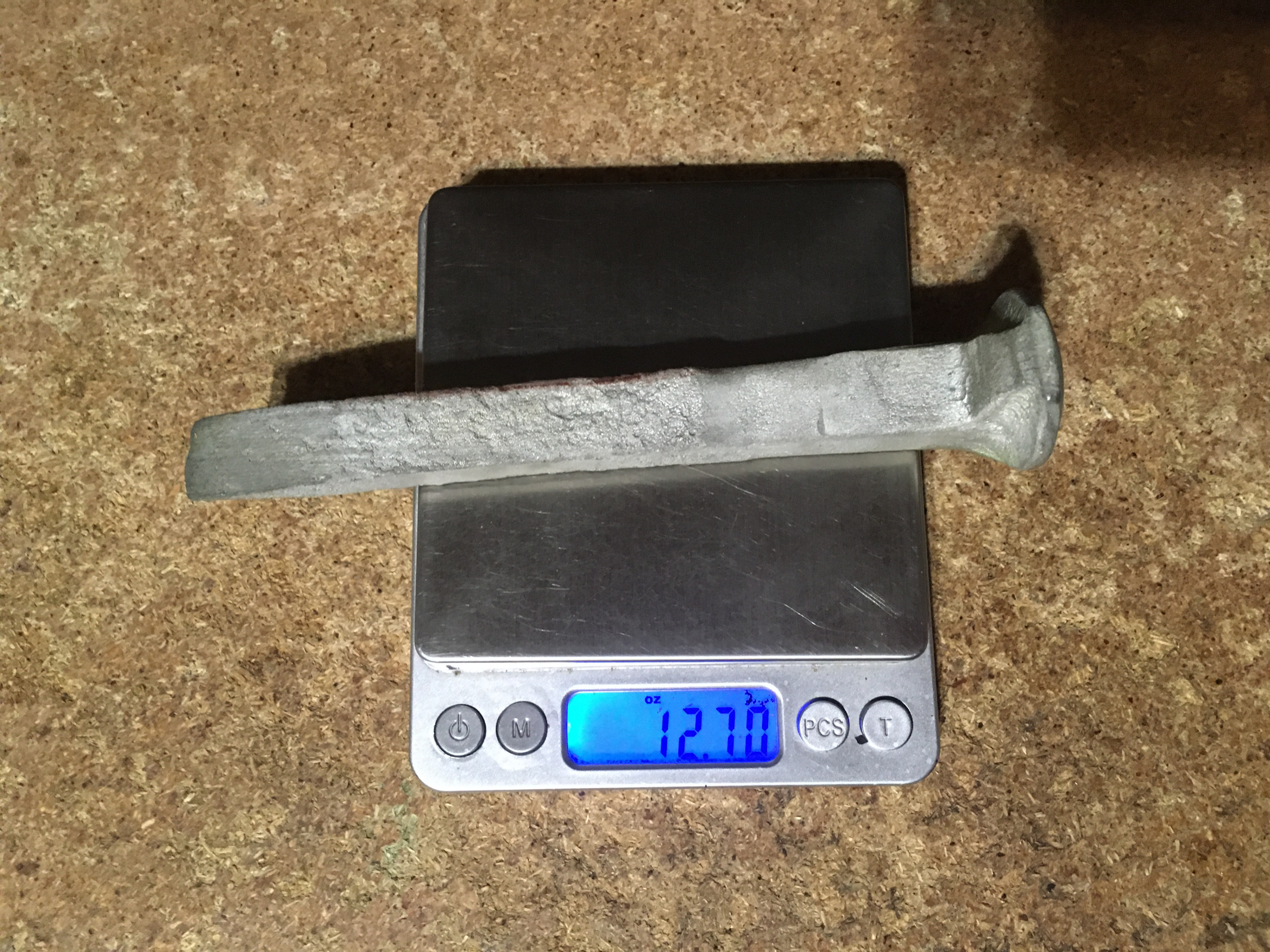 VINTAGE RAILROAD SPIKE 6.5" TRAIN NAIL PAPER WEIGHT - photo 5