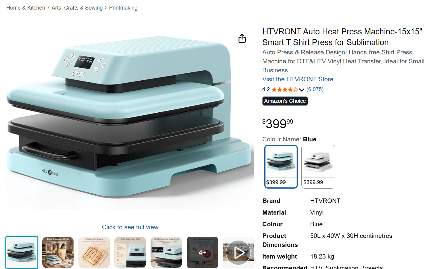 HTVRONT Auto Heat Press Machine - photo 4