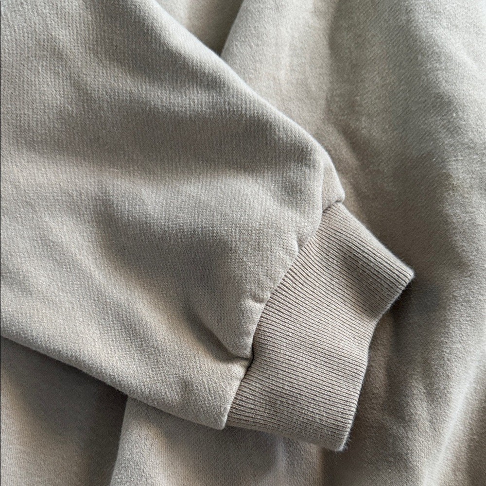 OAK + FORT Off-the-Shoulder Sweater in Taupe Beige - photo 4