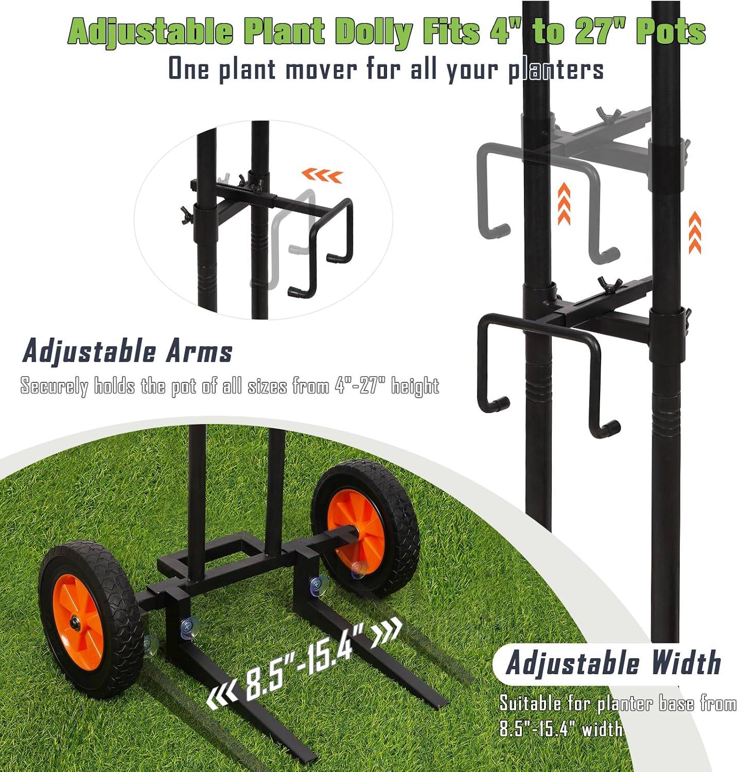 Plant Caddy with Wheels, 3.6FT Heavy Dut - photo 4