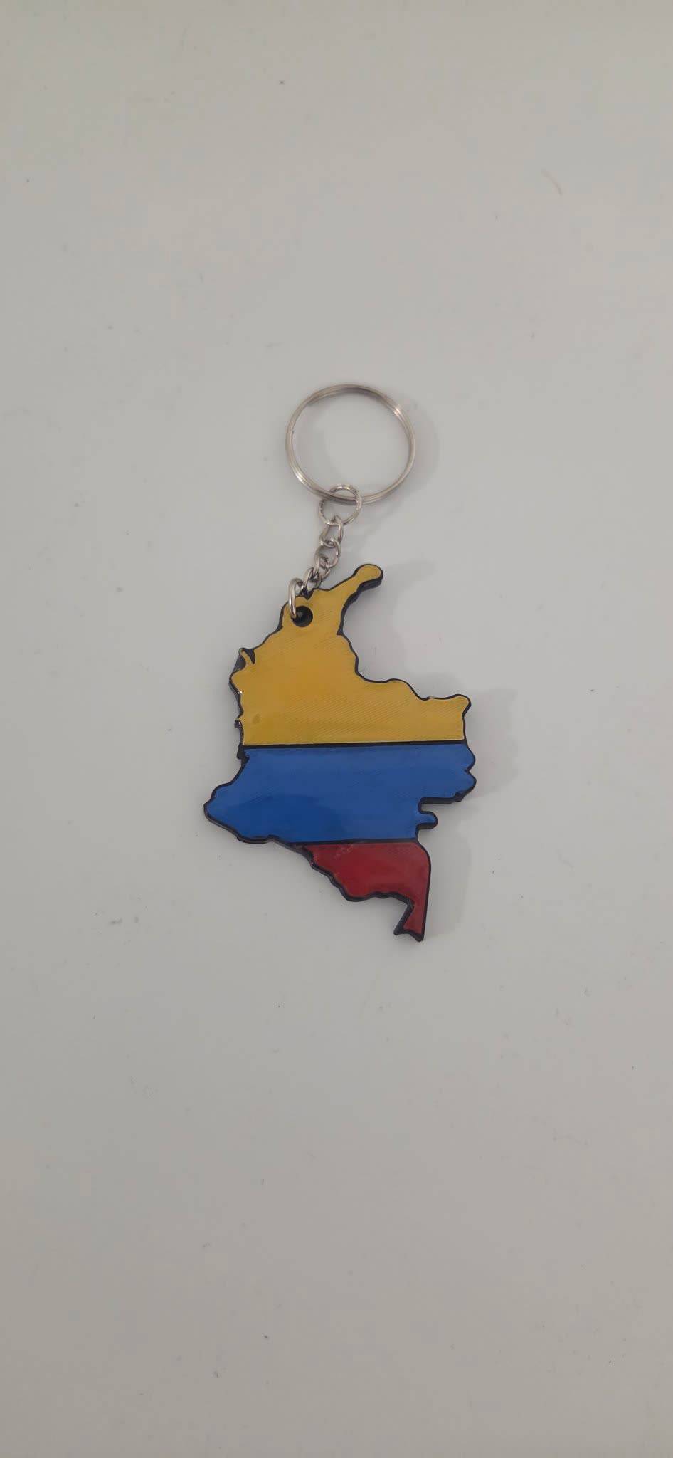 Llavero Mapa de Colombia - Impreso en 3D - photo 3