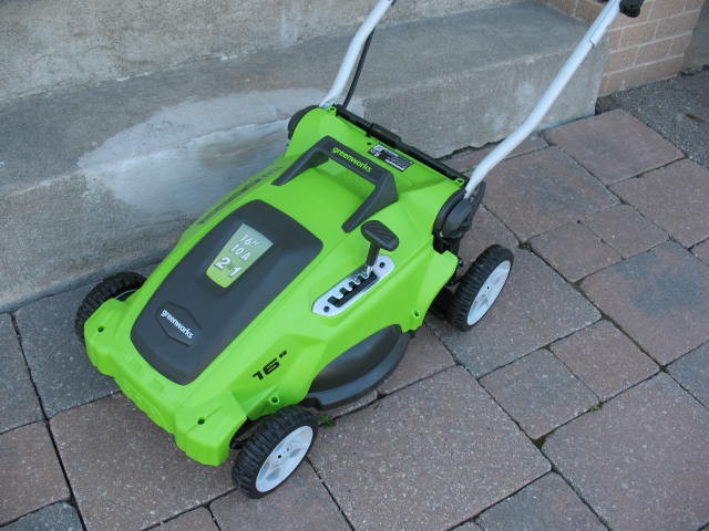 Greenworks 16-inch Corded Electric Lawnmower, BRAND NEW - photo 2