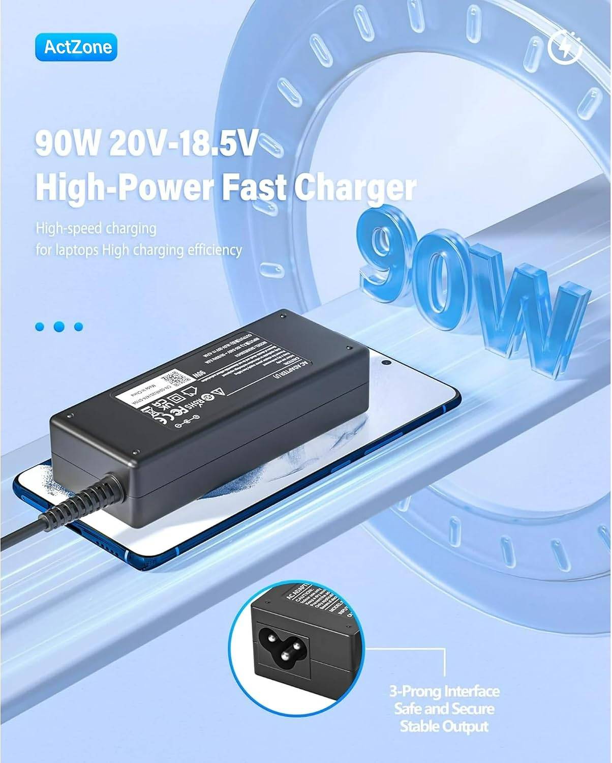 90W Universal Laptop Charger - photo 3