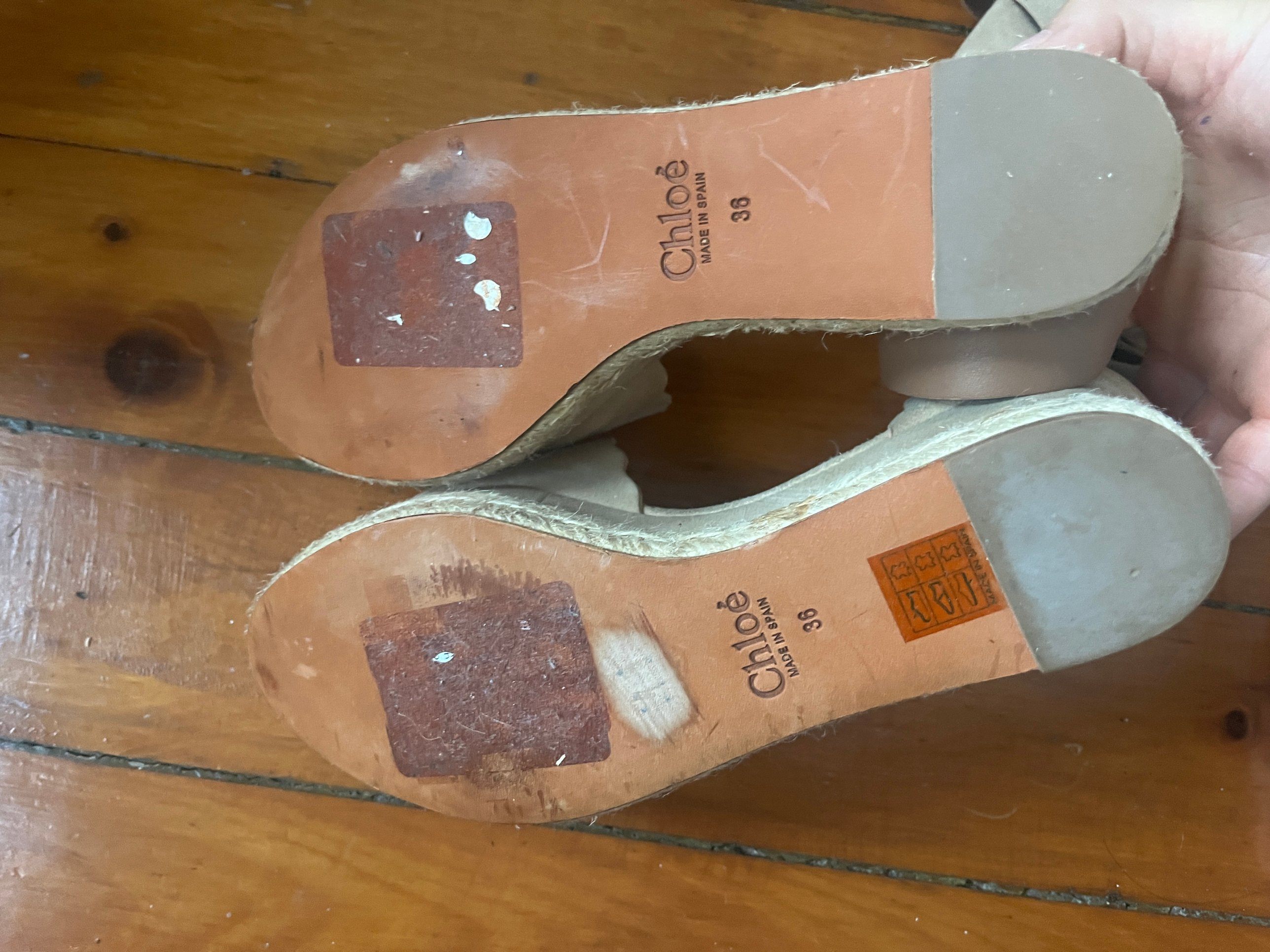 Chloé espadrille sandals size 6 - photo 3
