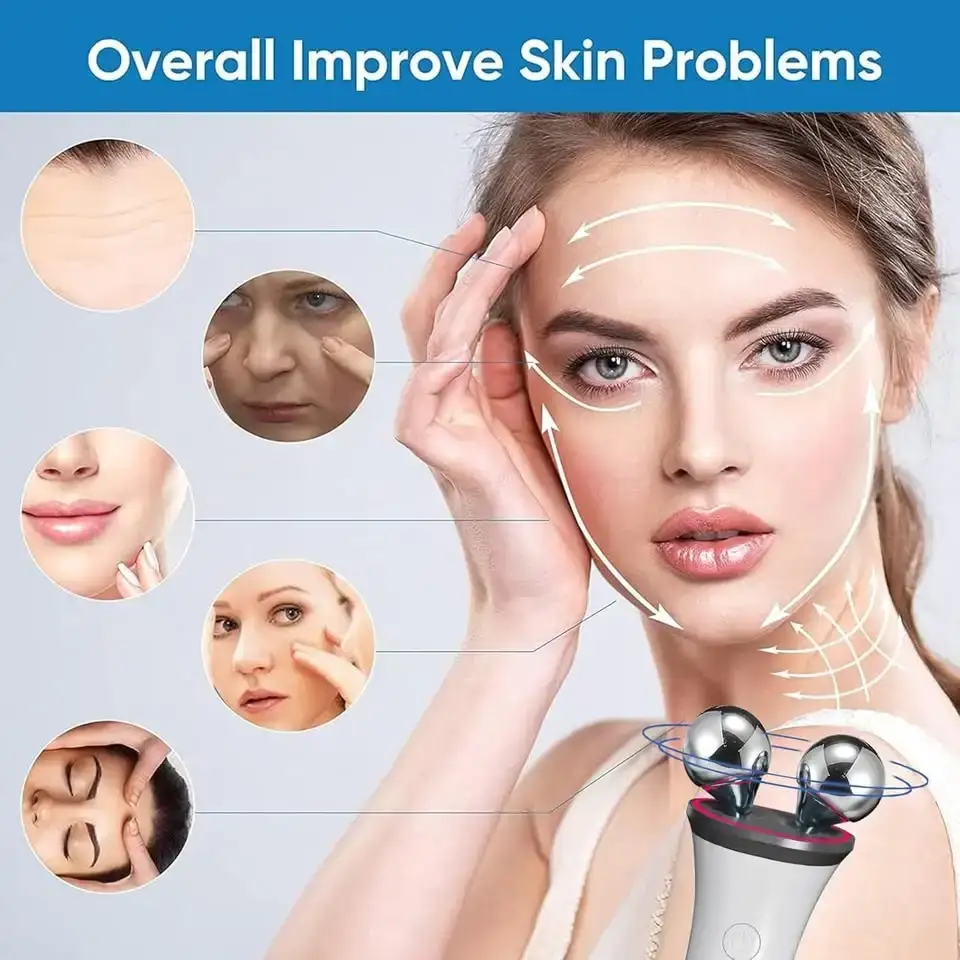 Microcurrent Facial Device-Face Massager Electric Face Lifting - photo 4