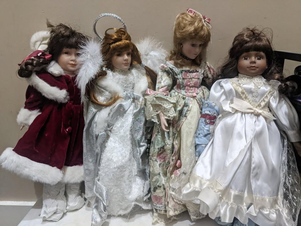Geppeddo dolls, collector's series porcelain dolls, great gifts