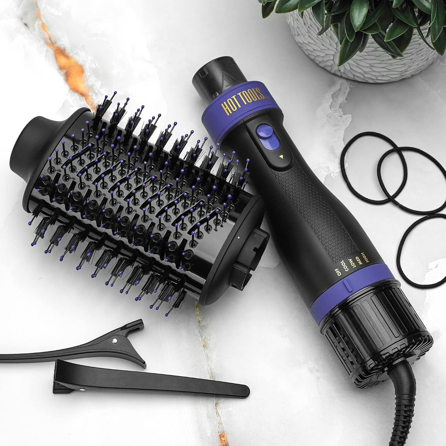 Hot Tools Pro Signature One-Step Volumizer Hair Dryer Brush - photo 2