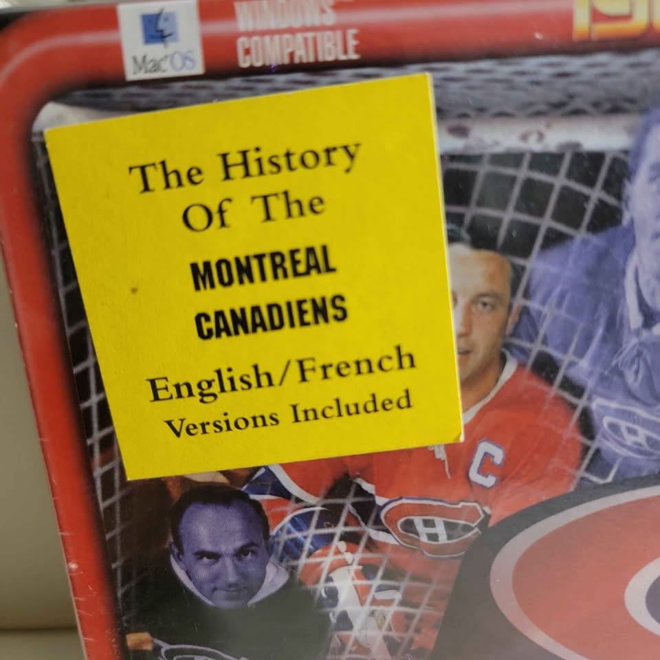Montreal Canadiens 1909-1995 History CD-ROM - Sealed Vintage - - photo 3