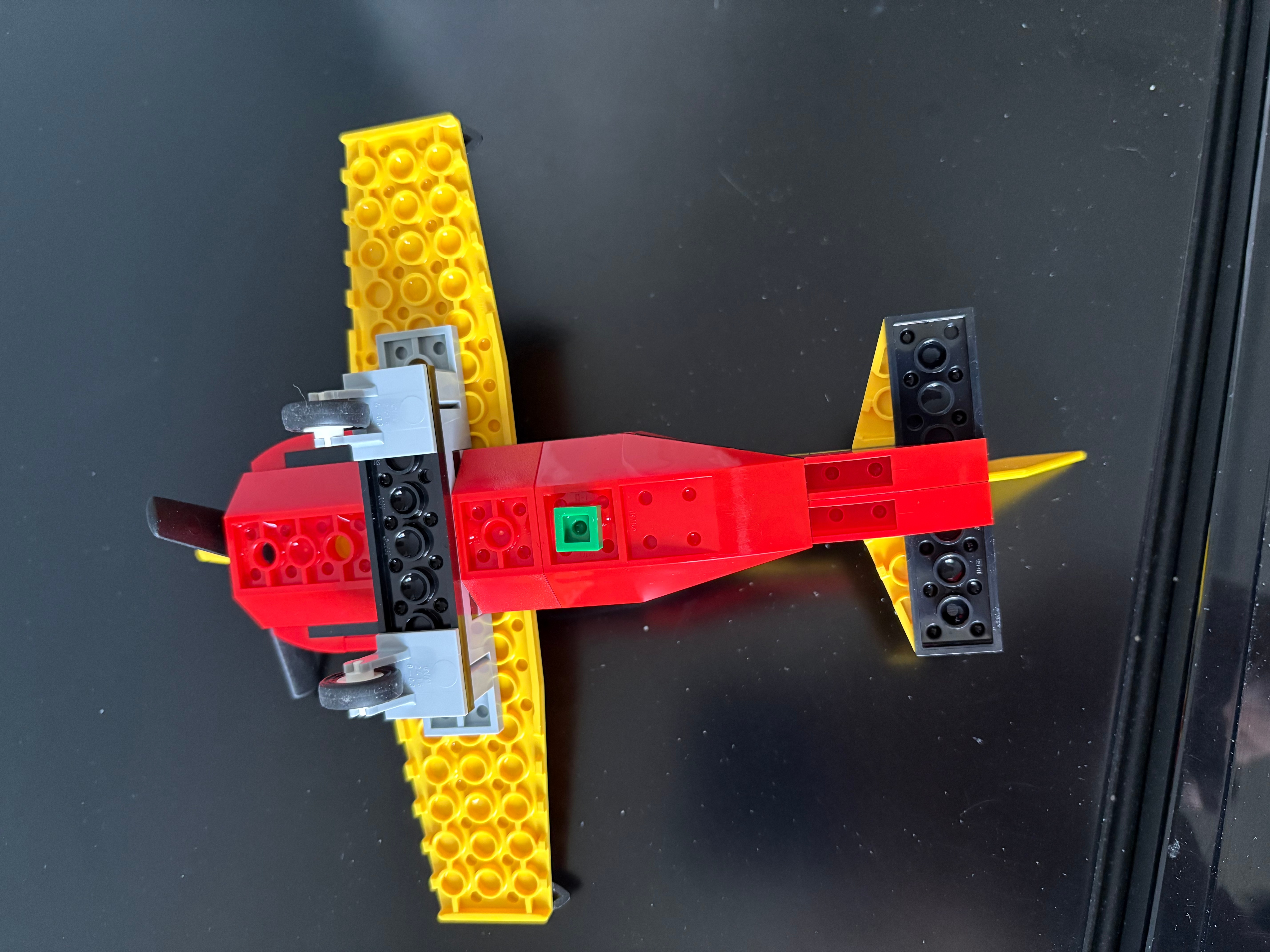 LEGO airplane with pilot minifigure - photo 3