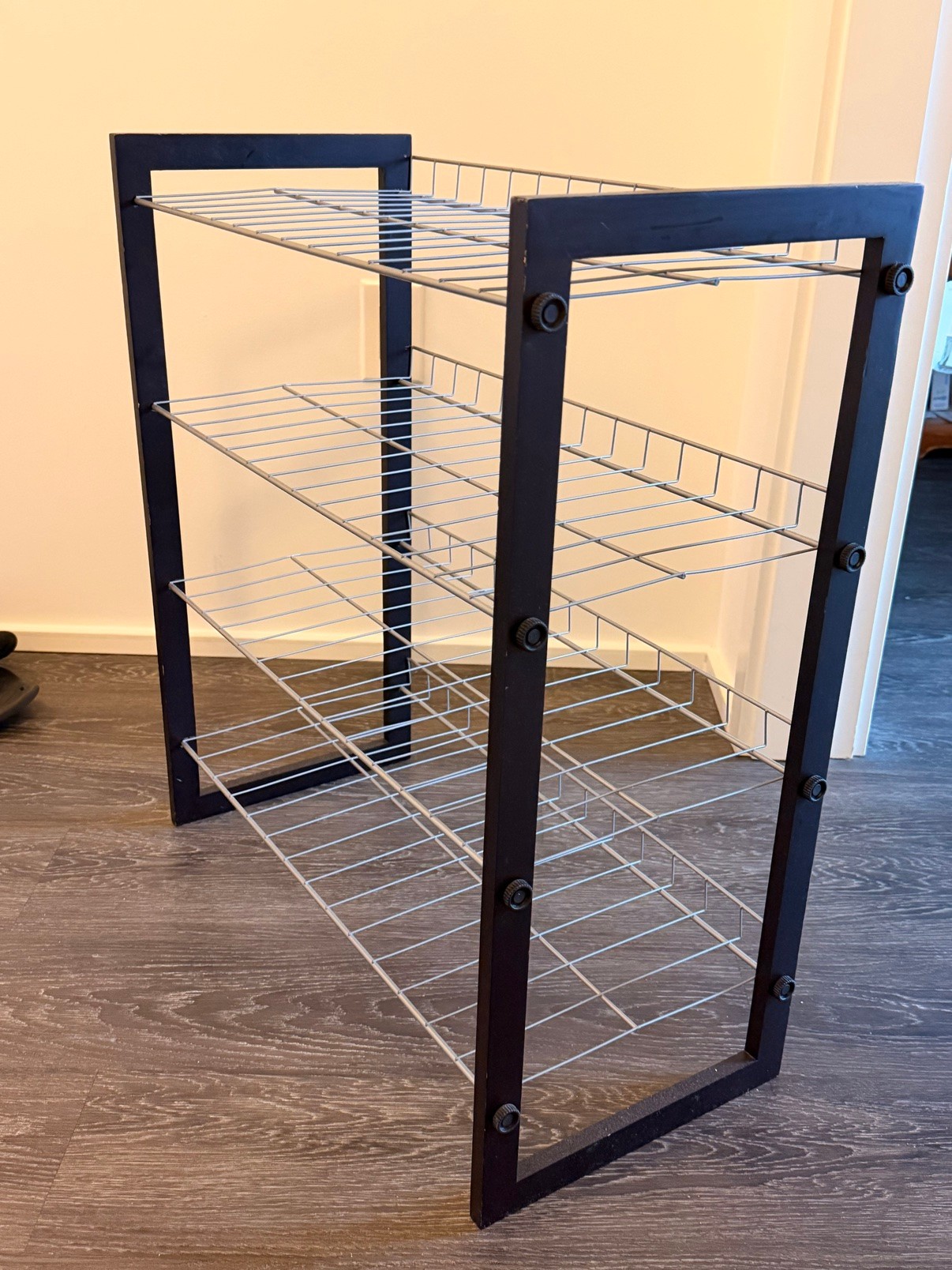 4-Tier Wire Shoe Rack – Shoe Organizer - photo 3