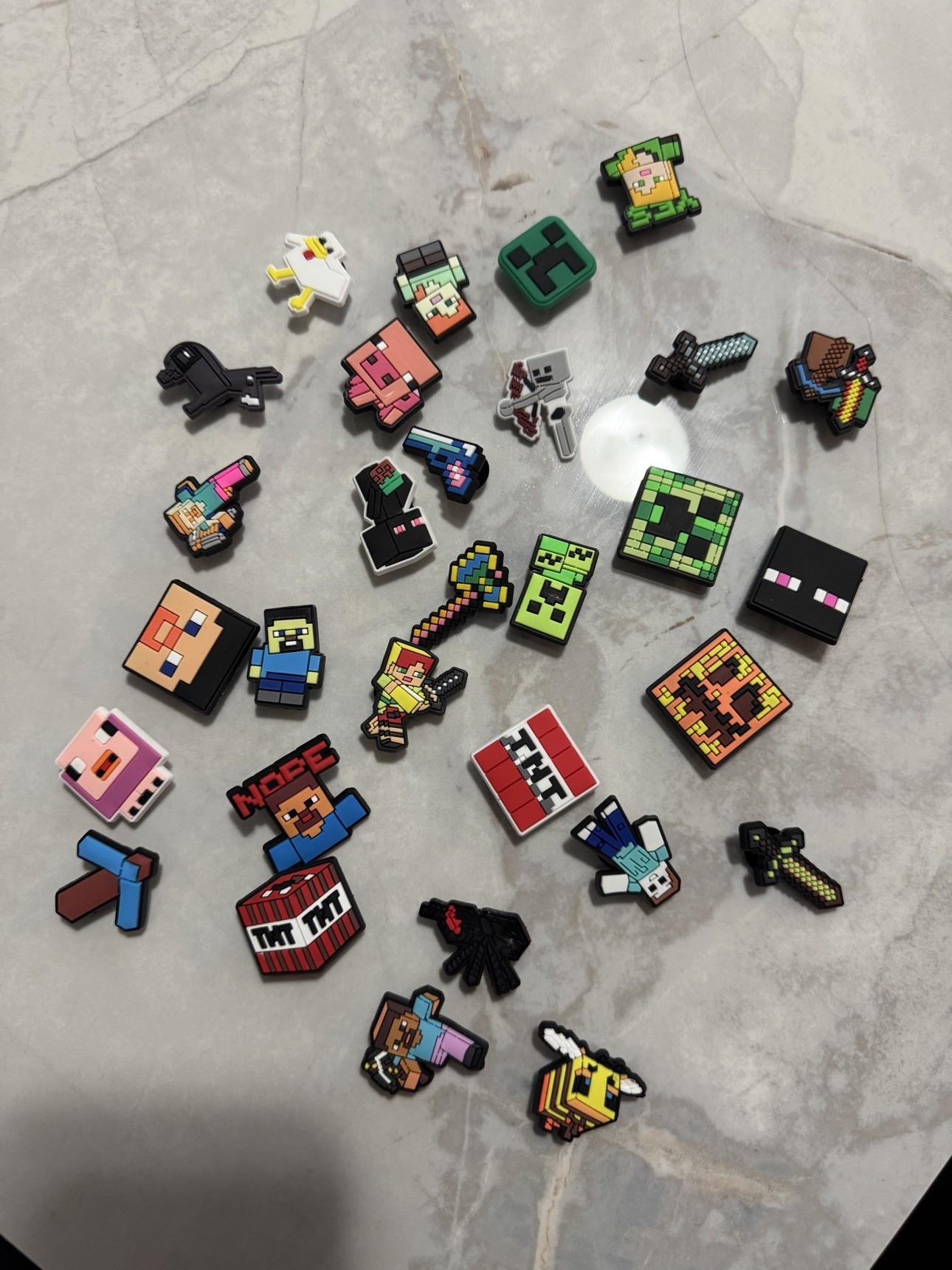 30-Piece Minecraft Croc Jibbitz Shoe Charms - Brand New - photo 2