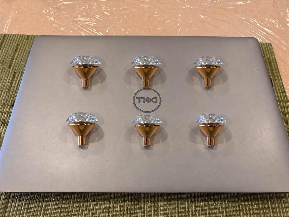 Set of 6 Crystal Cabinet Knobs - photo 5