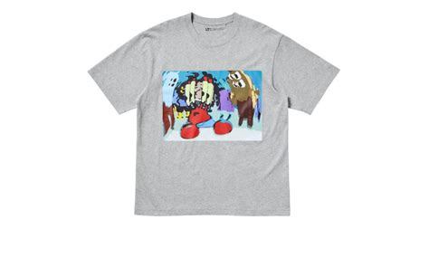 UNIQLO UT CPFM SpongeBob Grey T-Shirt – Men's XL - photo 3