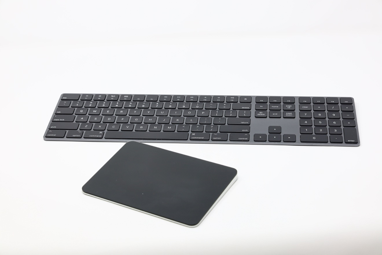 Apple Magic Keyboard Numeric + Magic Trackpad 2