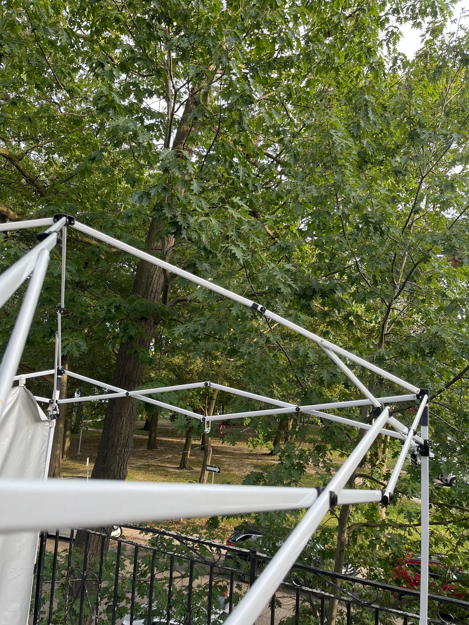 MasterCanopy Pop-Up Canopy Frame - 6.6 ft × 6.6 ft - photo 3