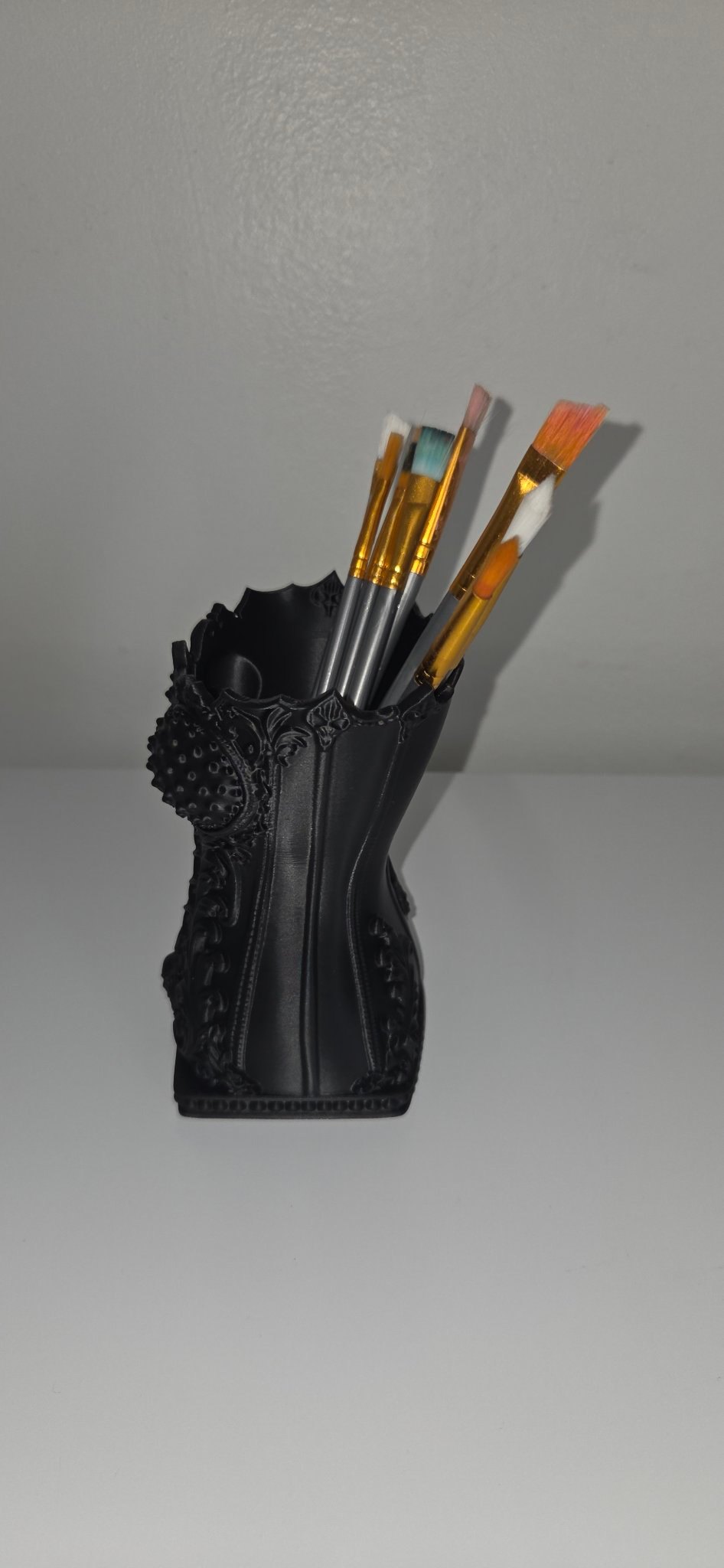 Gothic Corset Brush Holder - 3D Printed - photo 4