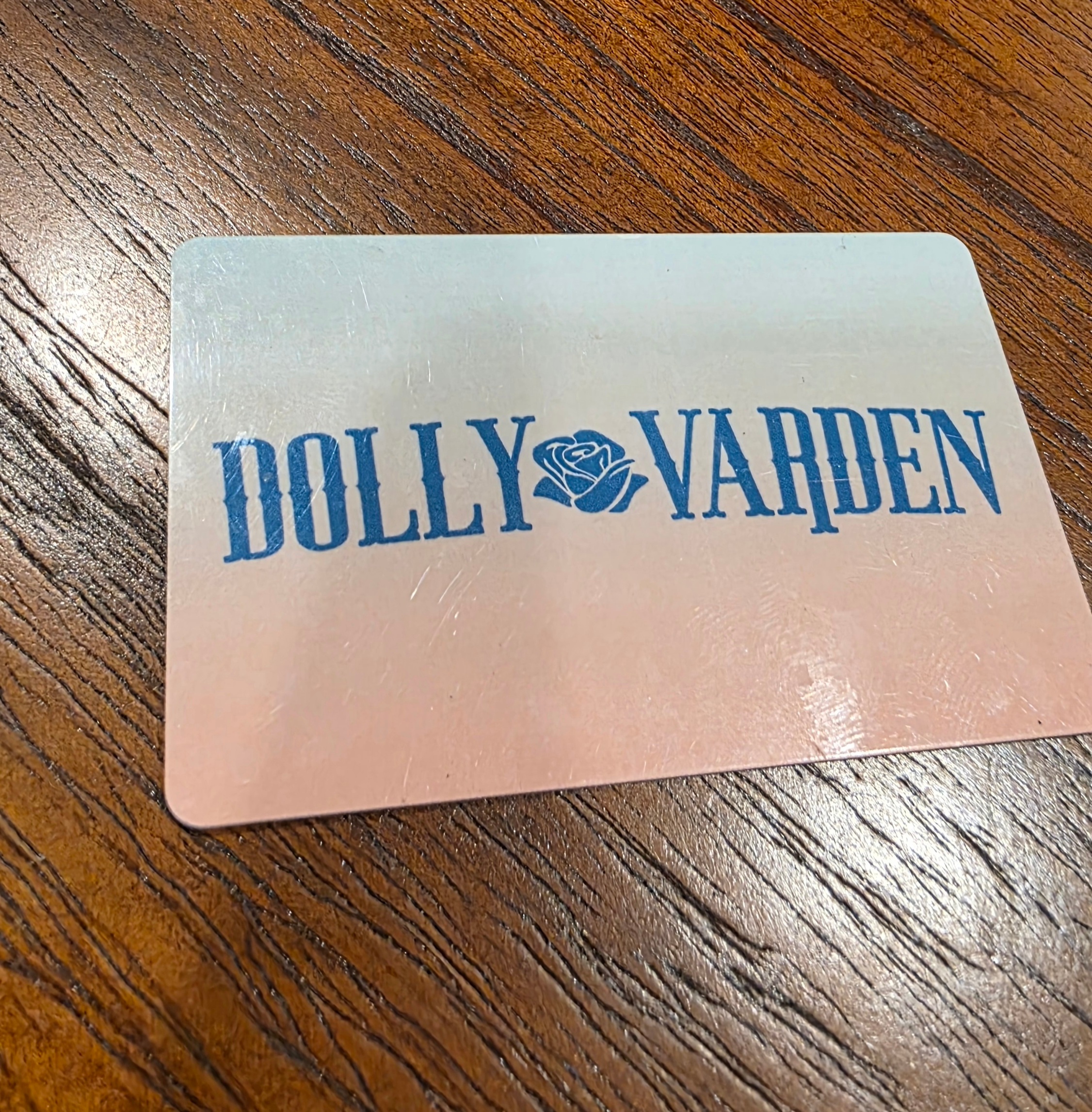 $250 Dolly's / Dolly Varden NYC Gift Card