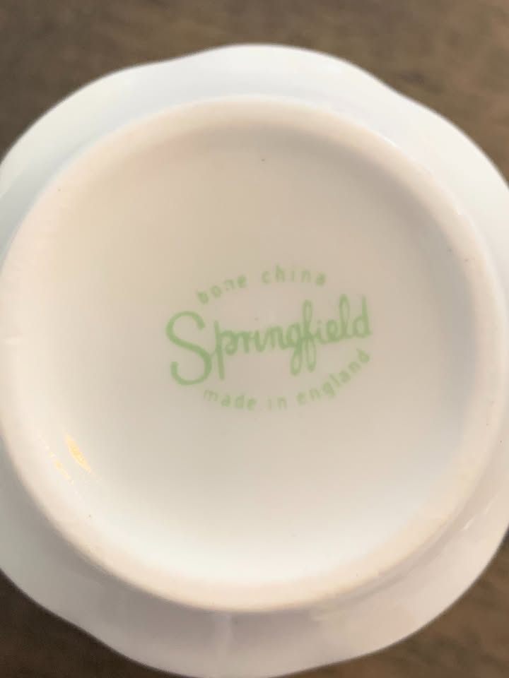 Springfield Bone China Tea Cup and Saucer - photo 4