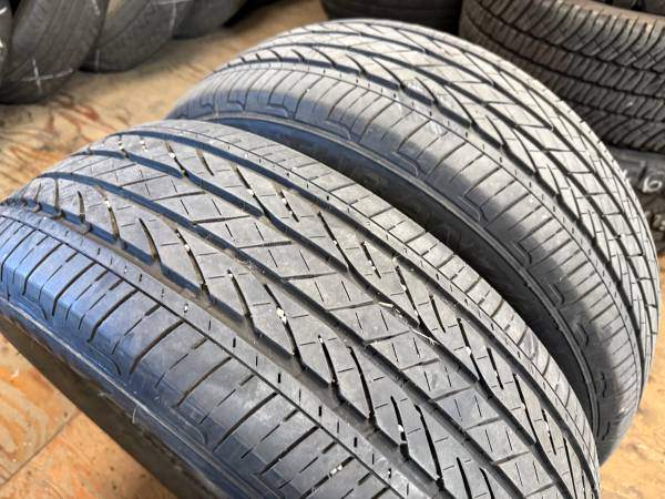 PAIR of 235/55/19 M+S Bridgestone Turanza EL440 with 70% tread - photo 4