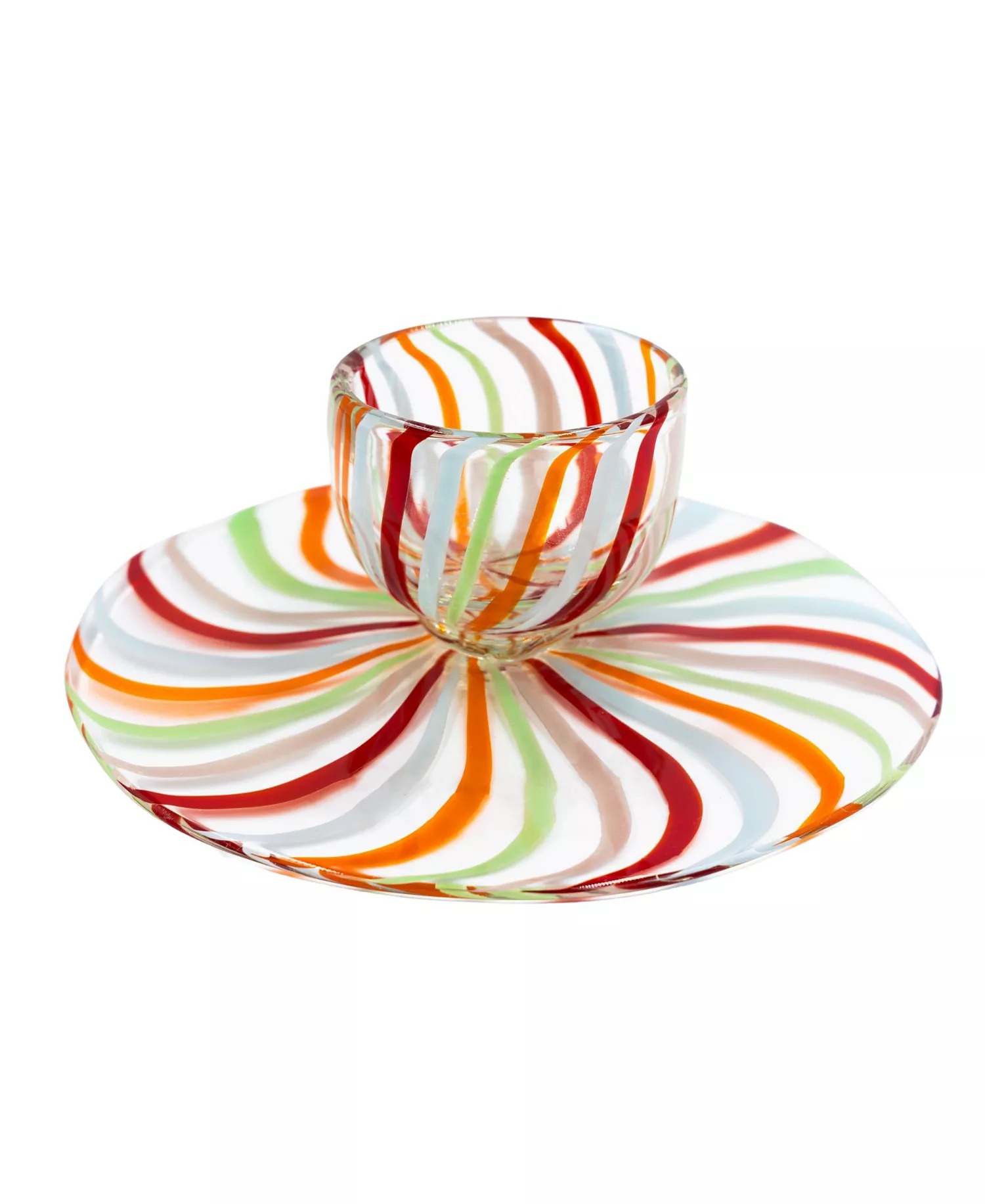 Like New Jeanne Fitz Gezellig Glass Cake Stand & Platter - photo 4