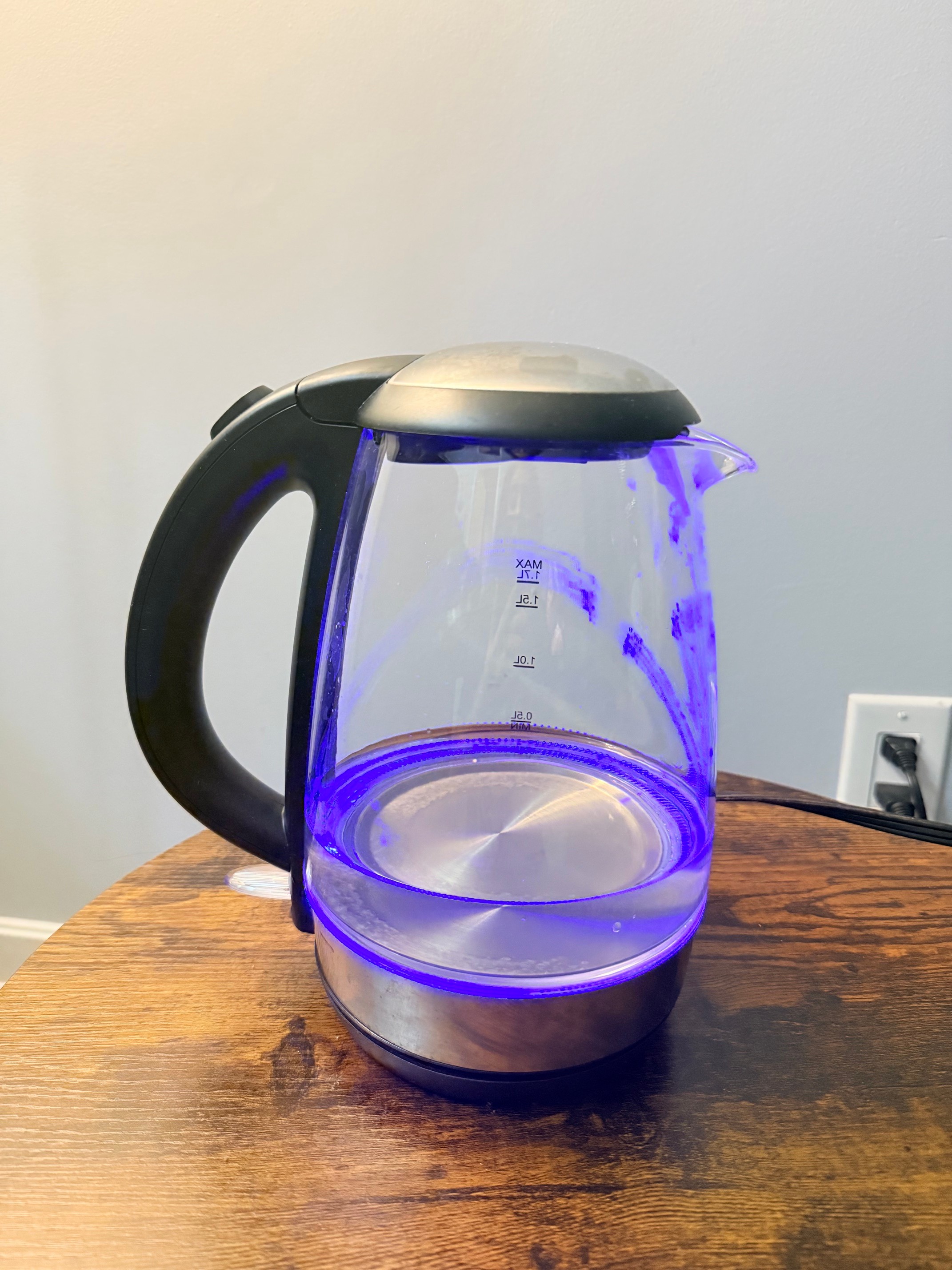 Master Chef Glass Electric Kettle 1.7L