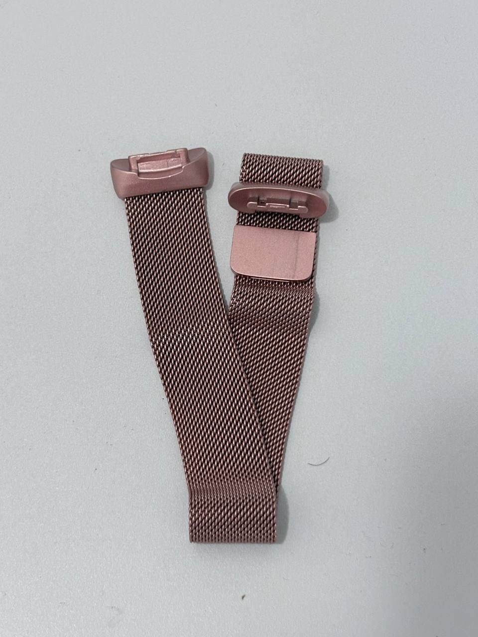 Metal Mesh Band for Fitbit Charge – Rose Gold
