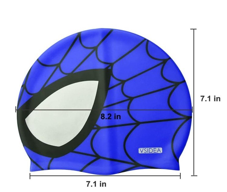 Kids Silicone Swim Cap