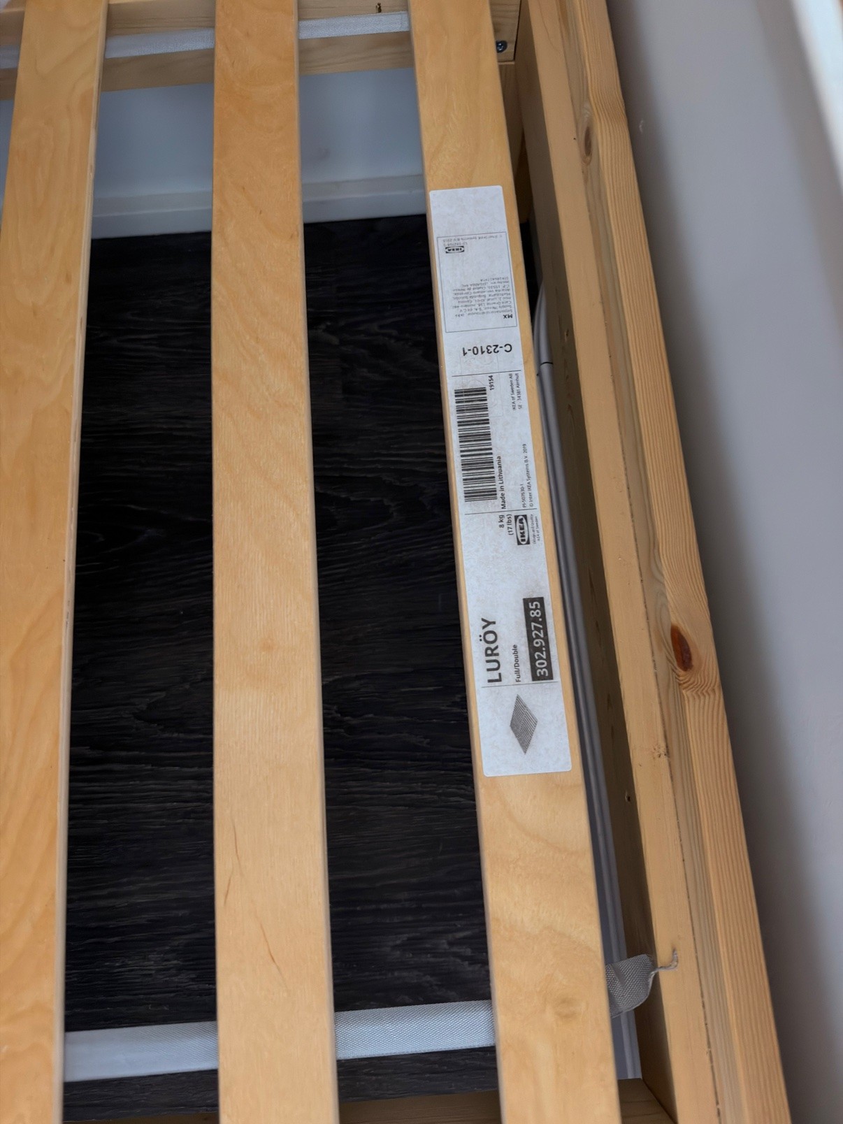 IKEA NEIDEN Full/Double Bed Frame + LURÖY Slatted Bed Base - photo 5