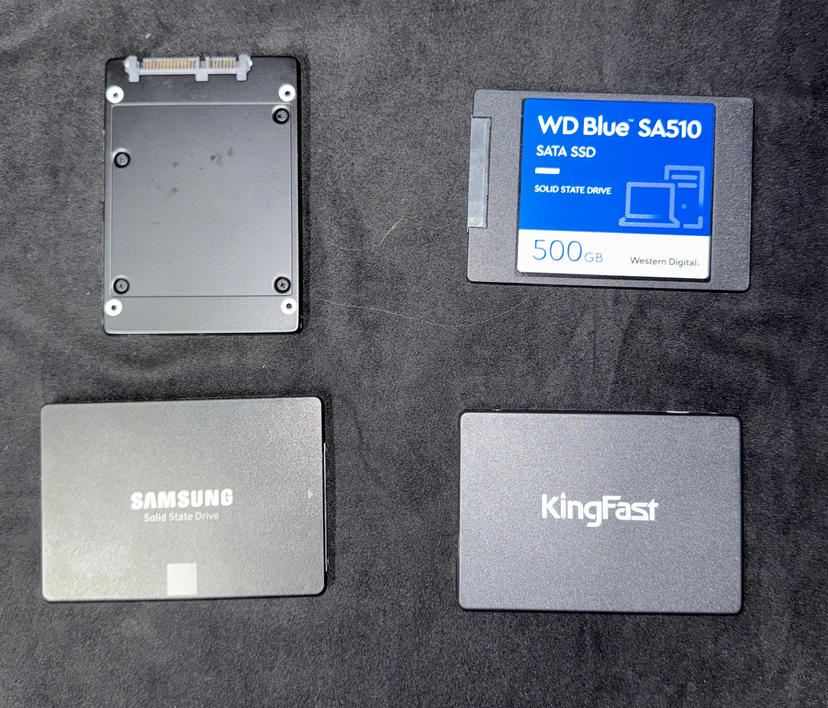 Assorted Refurbished (as is) SSDs and NVME Drives