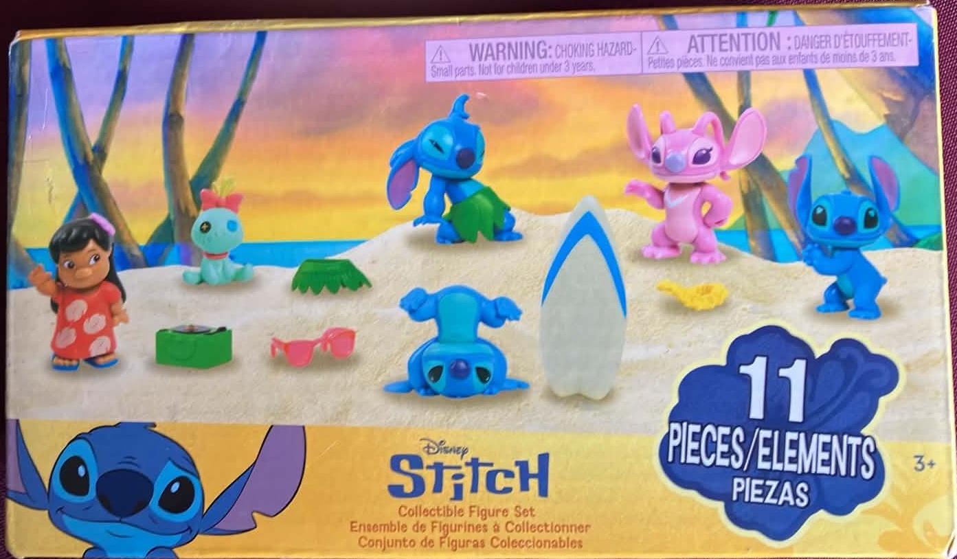 Just Play Disney Stitch Collectible Figure Set with Accessories