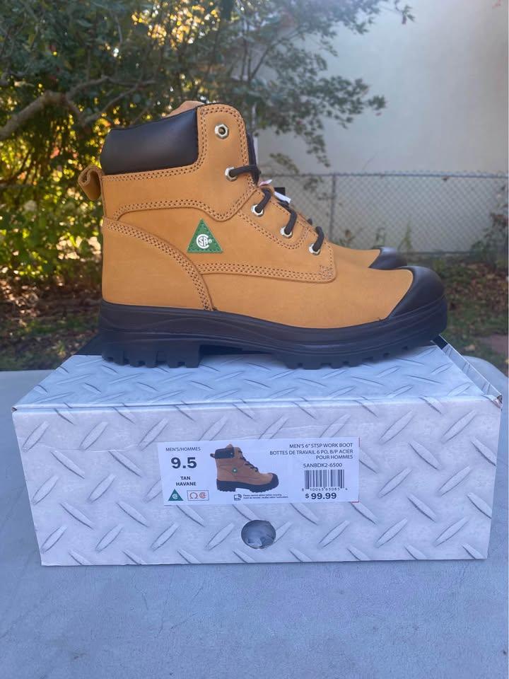 Steel toed boots mens aggressor (size 9.5) - photo 4