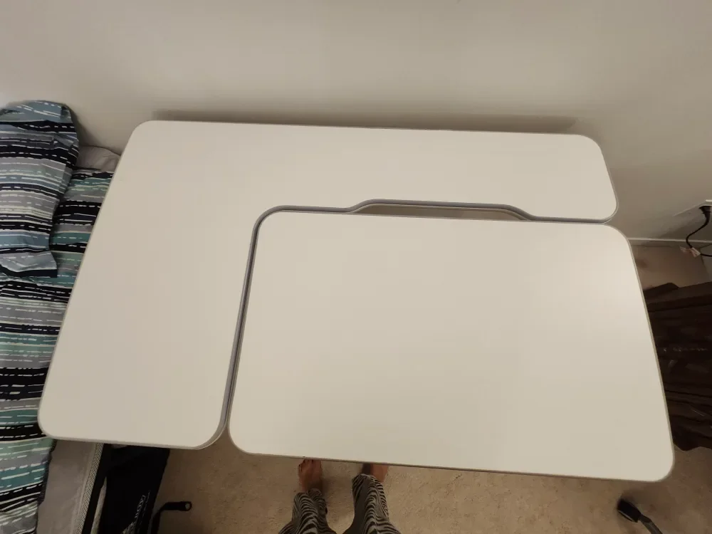 Adjustable Height Desk - White - photo 5