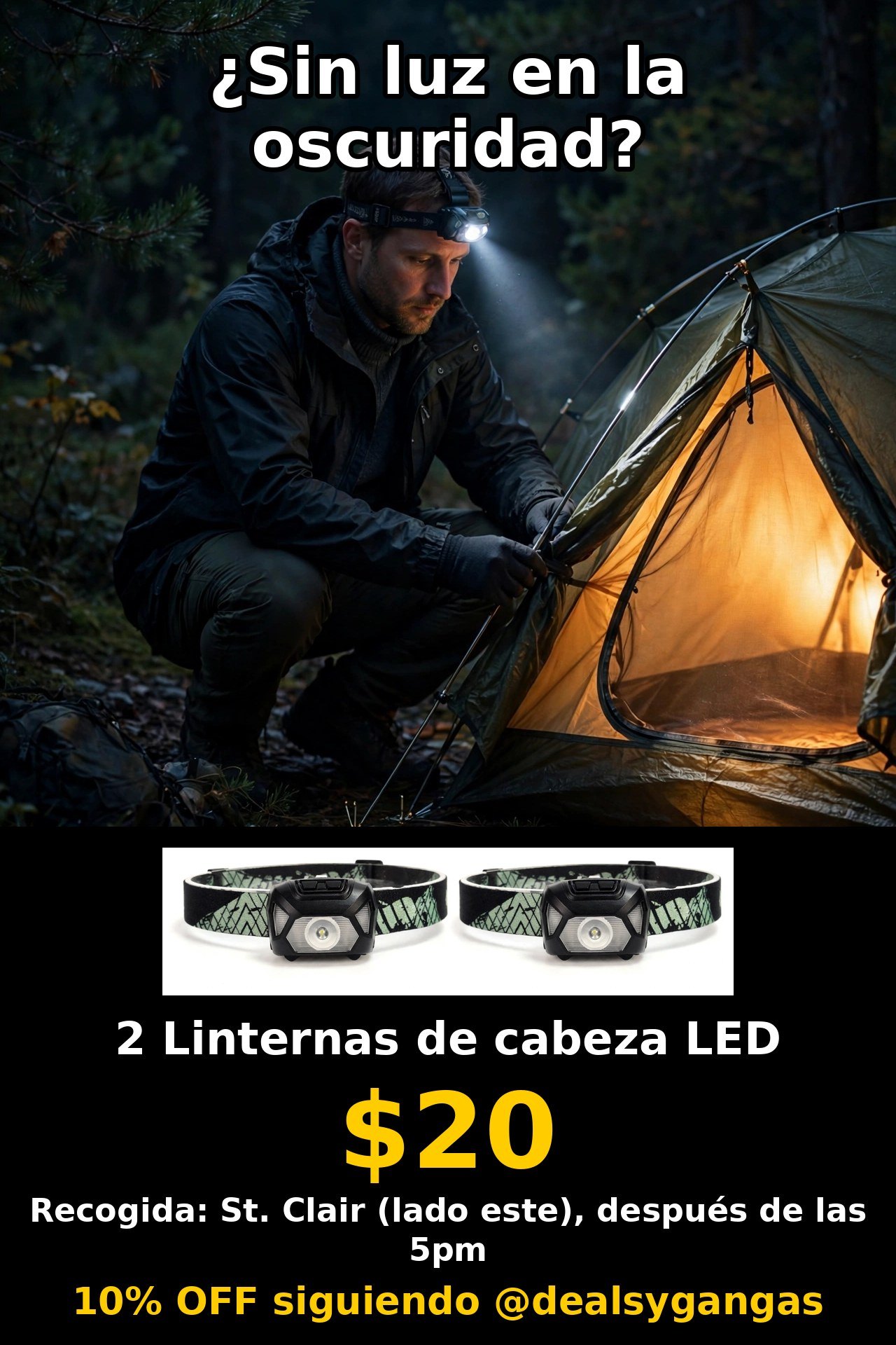 2 LED Headlamps - photo 2