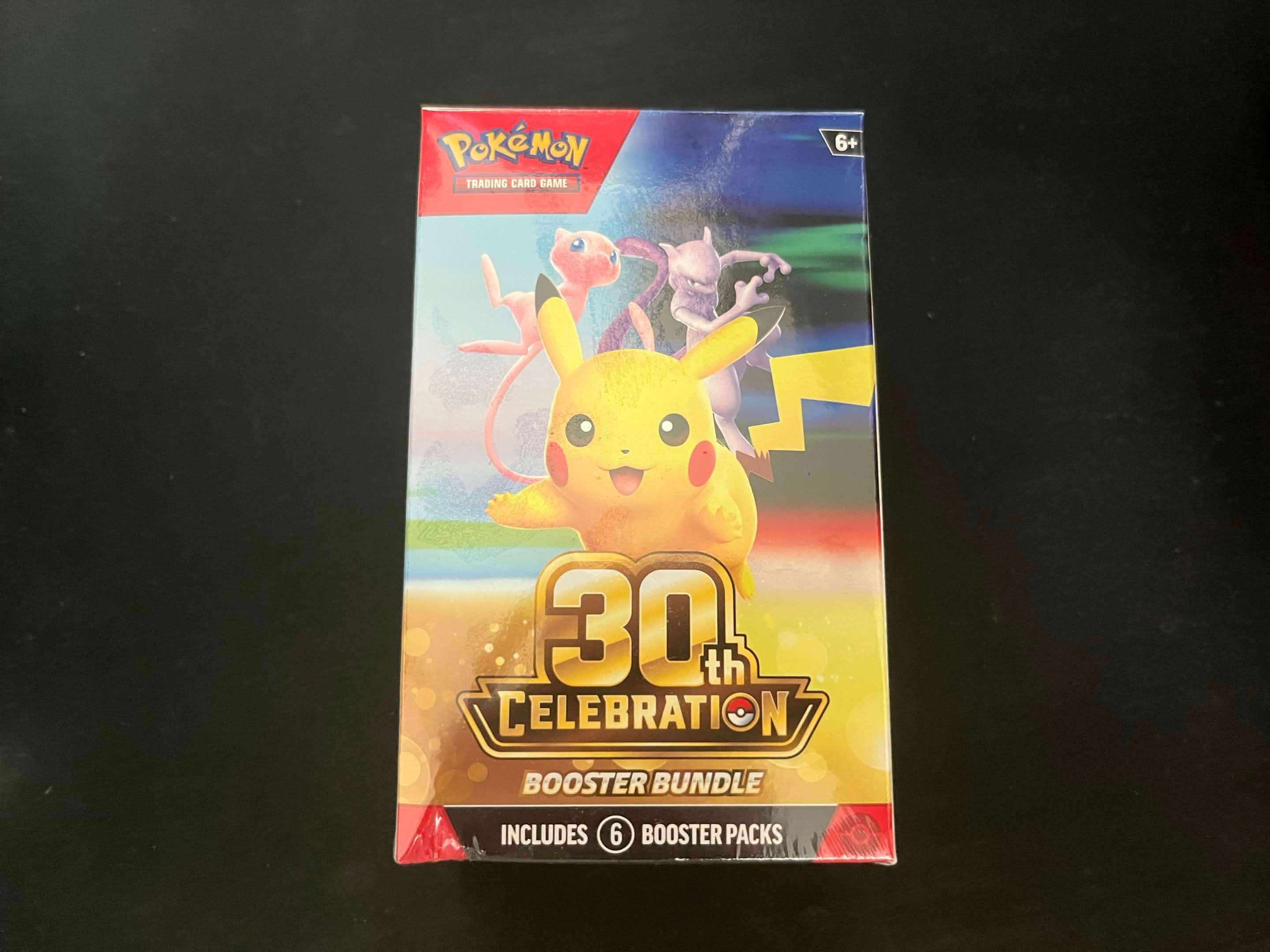 Pokemon 30th Celebration Anniversary Booster Bundle