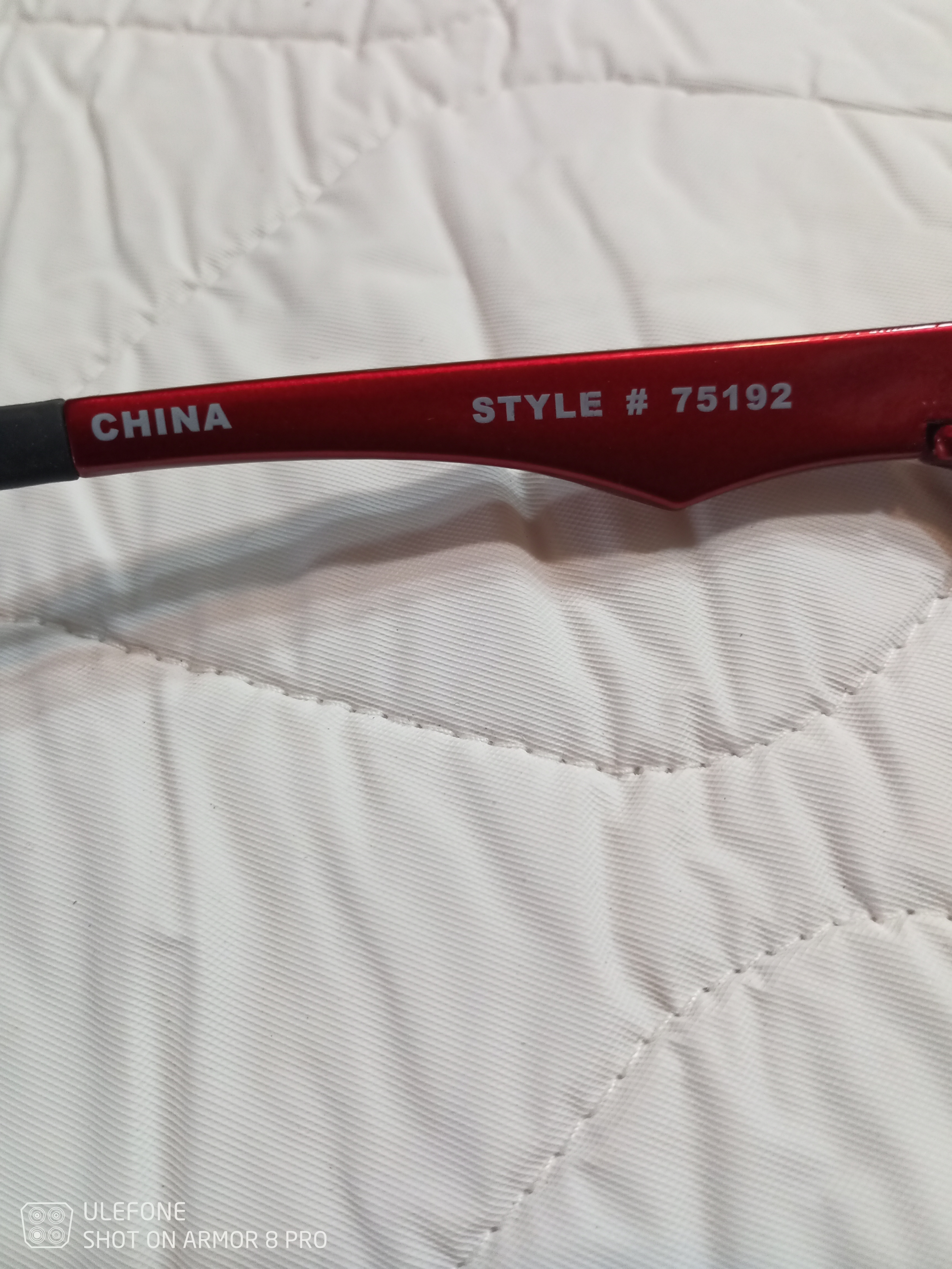 Sporty Red Wraparound Sunglasses - photo 3