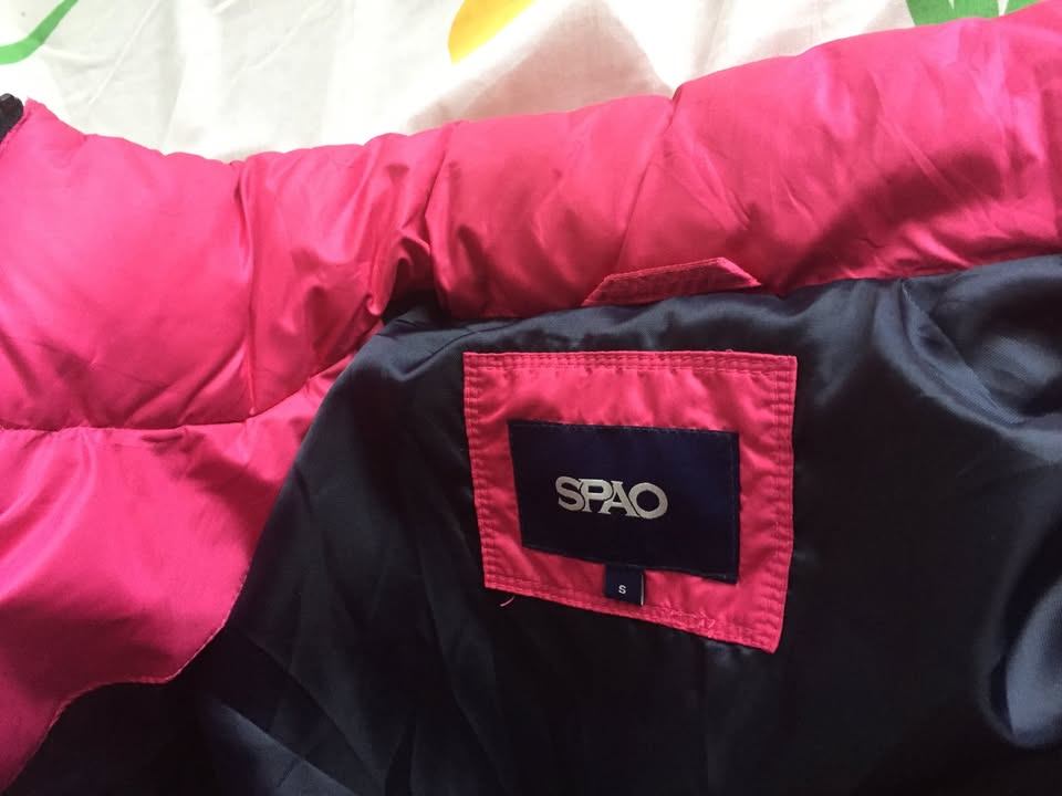 Spao Puffer Jacket - Pink - Small - photo 2